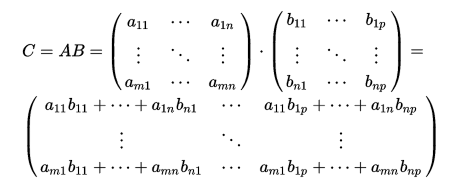 Matrix product